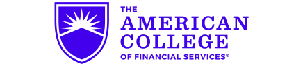 The American College of Financial Services logo