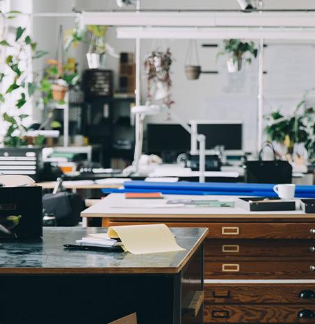 Interior of an office