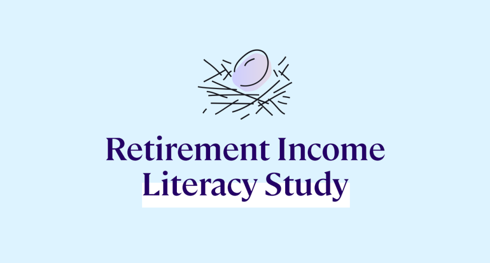 Retirement Income Literacy Study logo