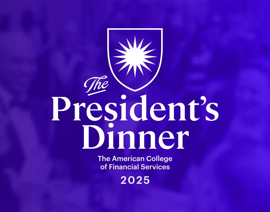 2025 President's Dinner logo