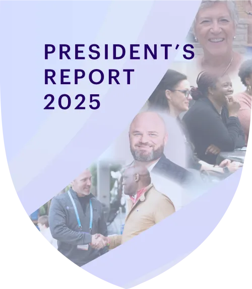 2025 President's Report logo