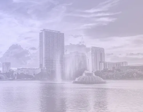 Skyline of downtown Orlando, Florida