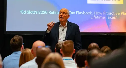 Ed Slott presenting at Horizons 2026 conference