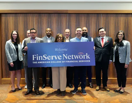 FInServe network posing for a group photo